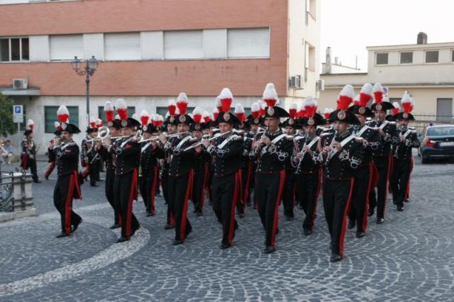 arrivo della Banda in Prefettura